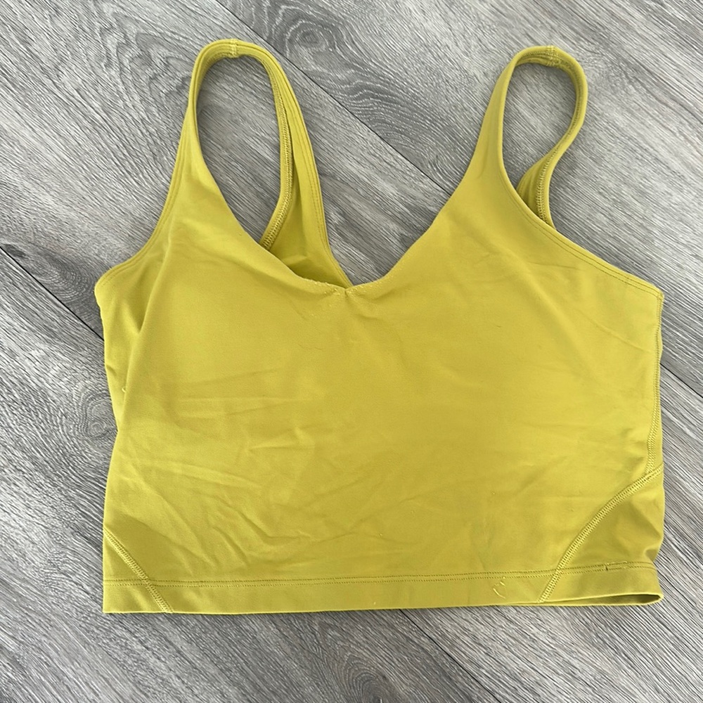 Lululemon Align Tank Top Yellow Pear